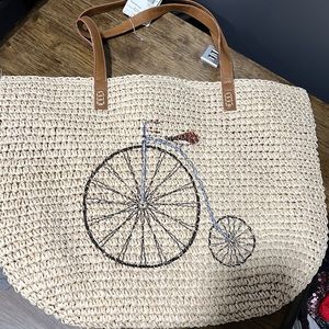 Straw Studio Beach Tote